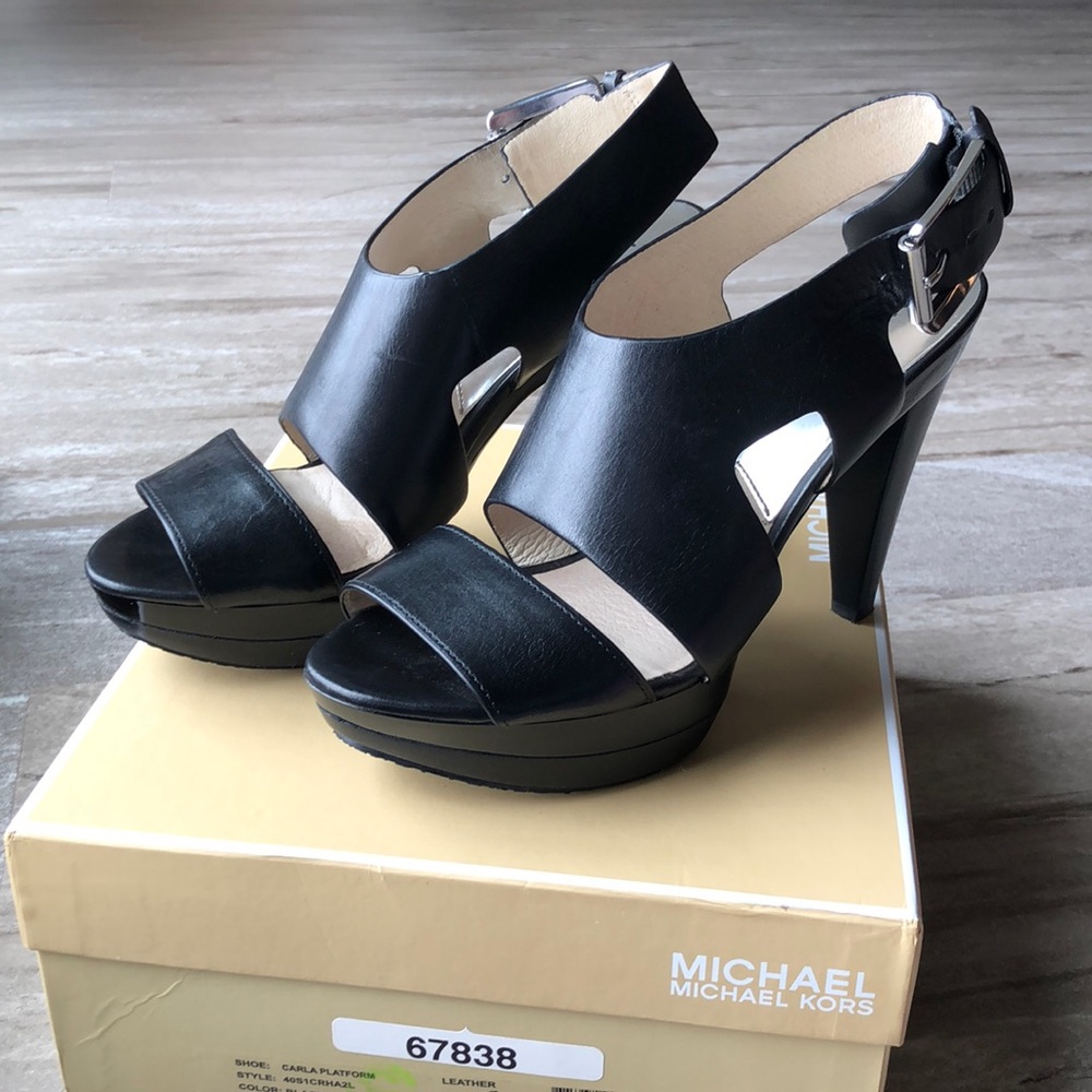 Michael Kors Carla Platform Heels